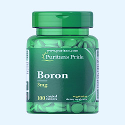 Puritan's Pride Boron Chelated 3 mg 100 Tabletten 5820